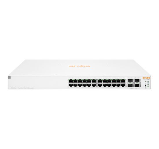 Image de HP E Aruba Networking Instant On 1930 24G Class4 PoE 4SFP/SFP+ 370W Switch - Blanc (JL684B#ABB)