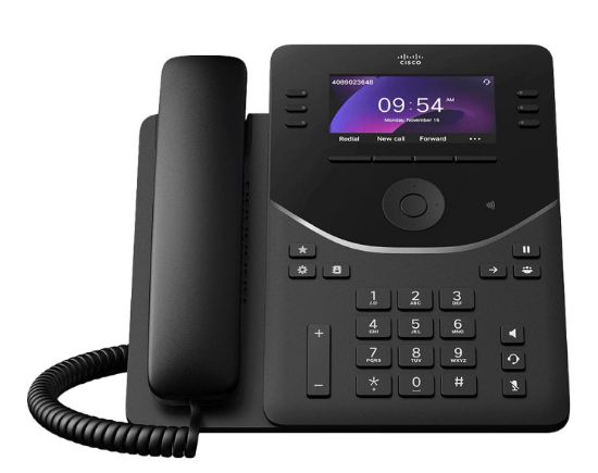 Image de Cisco Desk Phone 9851, Carbon Black Téléphone IP - Noir (DP-9851-K9=)