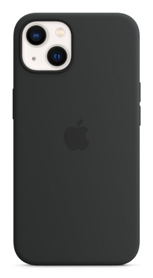 Image de Apple iPhone 13 Silicone Case with MagSafe - Midnight - Noir (MC4A4ZM/A)