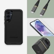 Image de OtterBox Defender Series pour Galaxy A55 5G, Black - Noir (77-95431)