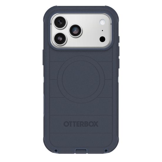Image de OtterBox Defender Pro MagSafe Series pour Apple iPhone 17 Pro Max, Riverside - Bleu (77-98396)