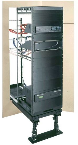 Image de Middle Atlantic Products AX-SXR, 31" x 20", 40U Rack monté sur le mur Noir (AX-SXR-40)