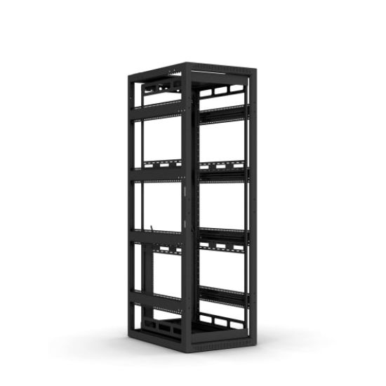 Image de Middle Atlantic Products étagère 38U Rack monté sur le mur Noir (AXS-IR-4132-26)