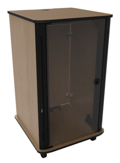 Image de Middle Atlantic Products étagère 24U Rack autonome Couleur érable (RFR-2428E1)