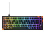 Image de CHERRY K5 PRO TMR COMPACT clavier Gaming USB AZERTY Français Noir, Orange (G8E-24200LACAFR-2)
