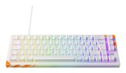 Image de CHERRY K5 PRO TMR COMPACT clavier Gaming USB QWERTY Anglais britannique Orange, Blanc (G8E-24200LACAGB-0)