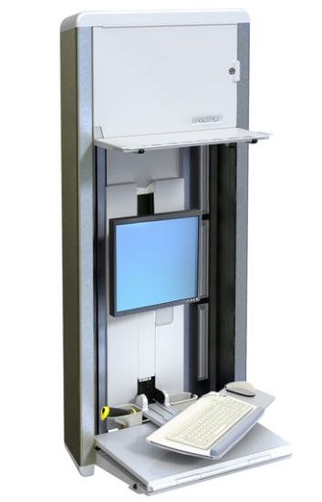 Image de Ergotron Styleview StyleView® VL Enclosure Support d'écran - Argent (60-595-062)