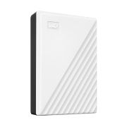 Image de Western Digital My Passport 6TB, HDD, USB 3.2 Gen.1 Type-MicroB, 5GB/s, 75x107x20.5mm, 208g Disque dur externe - Blanc (WDBR9S0060BWT-WESN)