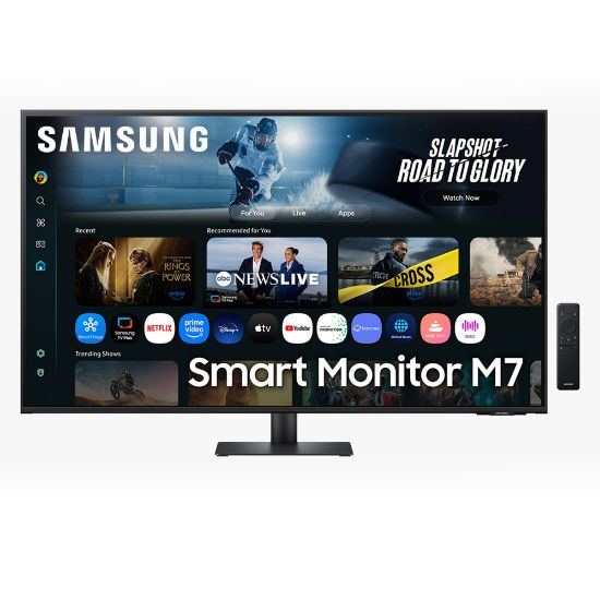 Image de Samsung M7 M70F écran plat de PC 109,2 cm (43") 3840 x 2160 pixels 4K Ultra HD LCD Noir (LS43FM702UUXEN)