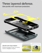 Image de Spigen Tough Armor AI (MagFit), Pixel 10 Pro, PC/TPU, Abyss Green - Vert fonc (ACS09707)
