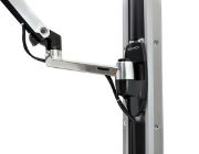 Image de Ergotron LX Series Wall Mount System Support d'écran - Noir, argent (45-253-026)