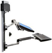 Image de Ergotron LX Series Wall Mount System Support d'écran - Noir, argent (45-253-026)