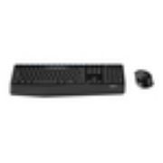 Image de Logitech Wireless Combo MK345 clavier Souris incluse Universel USB Français Noir (920-006483)