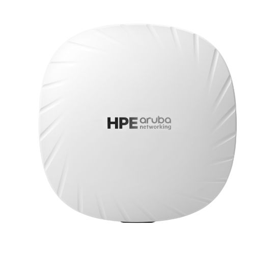 Image de HP E Aruba Networking AP-515 (RW) Dual Radio 4x4/2x2 802.11ax Internal Antennas Unified Campus AP Point d'accès - Blanc (Q9H62A)