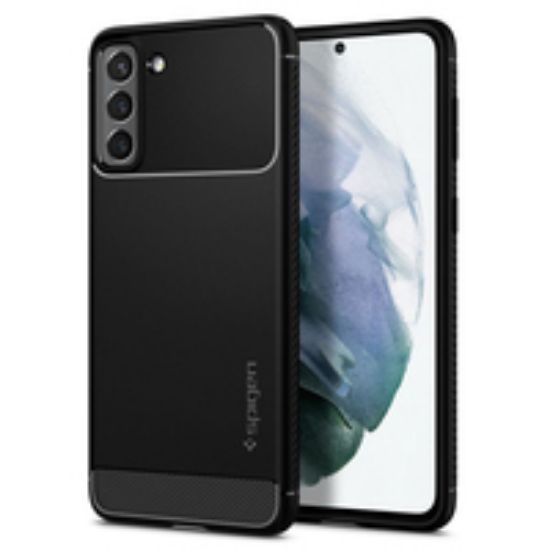 Image de SPIGEN Galaxy S21 / Galaxy S21 5G Case Rugged Armor, Thermoplastic polyurethene - Noir (ACS02421)