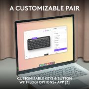 Image de Logitech Pebble 2 Combo for Mac - AZERTY Clavier - Graphite (920-012214)