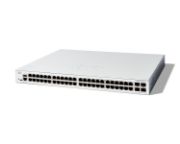 Image de Cisco Catalyst 1300-48T-4G Managed, 48 Port GE, 4x1GE SFP, Limited Lifetime Protection Switch - Blanc (C1300-48T-4G)
