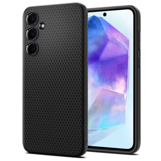 Image de Spigen Galaxy A55 5G Case Liquid Air case - Noir (ACS07526)