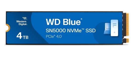 Image de Western Digital WD Blue SN5000 NVMe SSD (WDS400T4B0E-00BKY0)