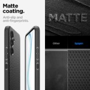 Image de SPIGEN Liquid Air Backcover Samsung Galaxy A54 (5G) - Zwart - Noir (ACS05885)