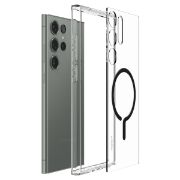 Image de SPIGEN Galaxy S23 Ultra Case Ultra Hybrid OneTap Ring - Noir,Transparent (ACS05621)