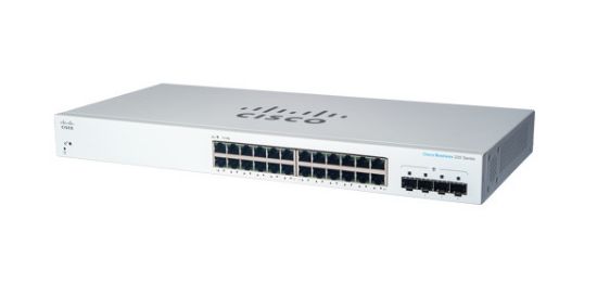 Image de Cisco CBS220-24T-4G Switch - Blanc (CBS220-24T4GCN-RF)