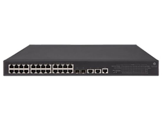 Image de HP E FlexNetwork 5130 24G POE+ 2SFP+ 2XGT (370W) EI Switch - Gris (JG940A#ABB)