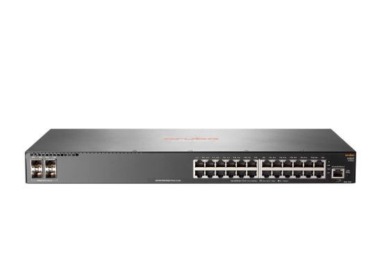 Image de HP E Aruba Networking 2930F 24G 4SFP+ Switch - Gris (JL253A#ABB)