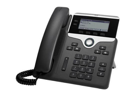 Image de Cisco 7821 téléphone fixe Noir, Argent 2 lignes (CP-7821-K9=)