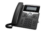 Image de Cisco 7821 téléphone fixe Noir, Argent 2 lignes (CP-7821-K9=)