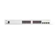Image de Cisco Catalyst 1300-24T-4X Managed, 24 Port GE, 4x10GE SFP+, Limited Lifetime Protection Switch - Blanc (C1300-24T-4X)