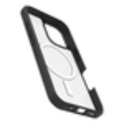 Image de OtterBox React Series pour MagSafe pour Apple iPhone 16, Black Crystal - Noir,Transparent (77-96243)