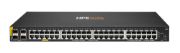 Image de HP E Aruba Networking CX 6000 48p 10M/100M/1G Class4 PoE 4p SFP 1G 370W Switch - Noir (R8N85B)