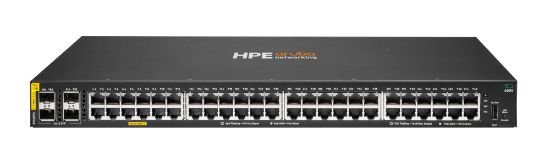 Image de HP E Aruba Networking CX 6000 48p 10M/100M/1G Class4 PoE 4p SFP 1G 370W Switch - Noir (R8N85B)
