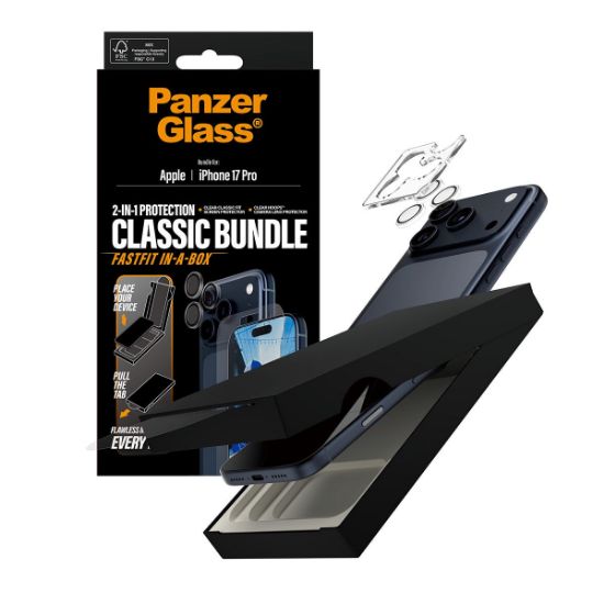 Image de PanzerGlass écran et protection arrière de téléphones portables Protection d'écran transparent Apple 2 pièce(s) (PG43010)