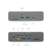 Image de Targus station d'accueil Avec fil Thunderbolt 5 Argent (DOCK230EUZ)