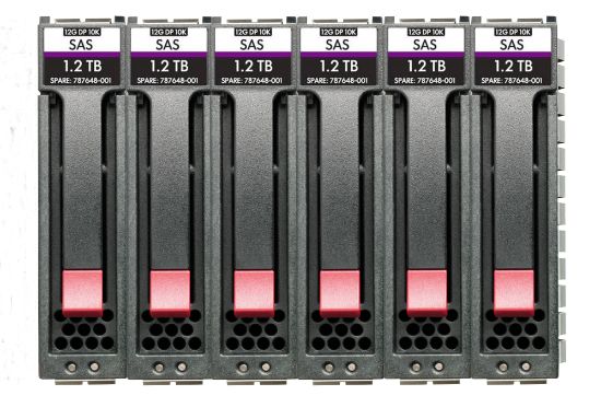 Image de HP E MSA 7.2TB SAS 12G Enterprise 10K SFF (2.5in) M2 3yr Wty 6-pack HDD Bundle Disque dur interne (R0Q65A)