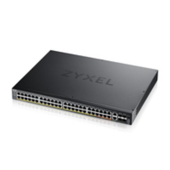 Image de Zyxel XGS2220-54FP Géré L3 Gigabit Ethernet (10/100/1000) Connexion Ethernet, supportant l'alimentation via ce port (PoE) (XGS2220-54FP-EU0101F)
