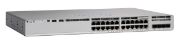 Image de Cisco Catalyst 9200L 24-port 8xmGig, 16x1G, 4x10G, PoE+, Network Advantage Switch - Gris (C9200L-24PXG-4X-A)
