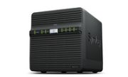 Image de Synology DiskStation 4 x 3.5” /2.5” SATA SSD/HDD, Intel Celeron J4125, 2 GB DDR4 SODIMM Serveur de stockage de données - Noir (DS423)