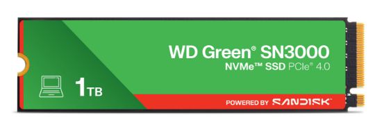 Image de Western Digital Green WD SN3000 NVMe SSD (WDS100T4G0E-00CPS0)
