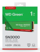Image de Western Digital Green WD SN3000 NVMe SSD (WDS100T4G0E-00CPS0)