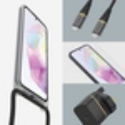 Image de OtterBox React Series Necklace Case pour Galaxy A35 5G, Clear - Transparent (77-95405)
