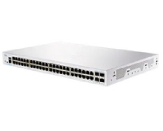 Image de Cisco Business 250, 48 10/100/1000 ports, 4 10 Gigabit SFP+, EU Switch - Argent (CBS250-48T-4XUK-RF)