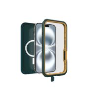 Image de OtterBox Fre Series pour MagSafe pour Apple iPhone 16, Sagebrush - Vert (77-96148)