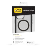 Image de OtterBox Defender Pro XT Clear Series pour Apple iPhone 17, transparente/noir - Noir,Transparent (77-98480)
