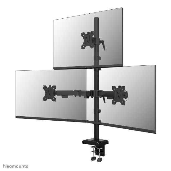 Image de Neomounts Bras de moniteur triple 10-32" (DS60-600BL2-1)