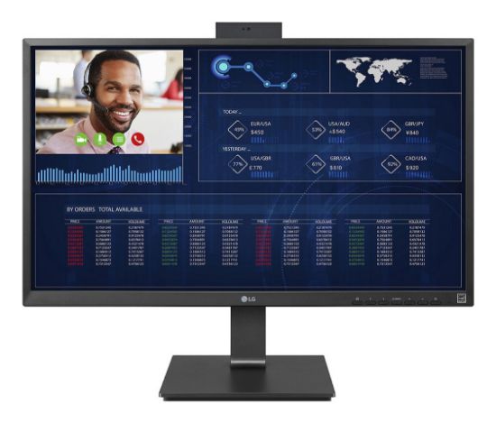 Image de LG PC tout en un/station de travail Intel® Pentium® N6005 68,6 cm (27") 1920 x 1080 pixels PC All-in-One 4 Go DDR4-SDRAM 256 Go SSD Windows 10 IoT Enterprise Wi-Fi 6 (802.11 ... (27CQ651W-BP)