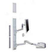 Image de Ergotron LX Wall Mount System Support d'écran - Blanc (45-551-216)
