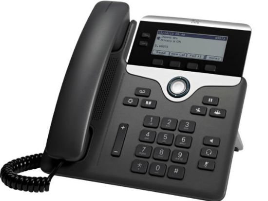 Image de Cisco 7811 Téléphone IP - Noir, argent (CP-7811-3PCC-K9=)